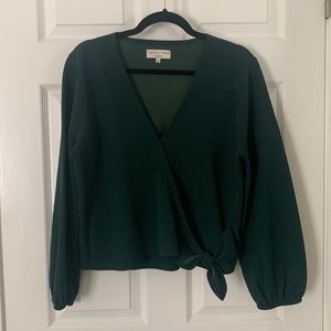 Madewell Front Wrap Blouse